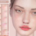 sims 4 lipstick with teeth and blush