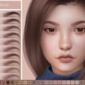 sims 4 eyebrows for female