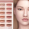 natural lipstick for sims 4