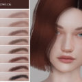 sims 4 eyebrows for female and male