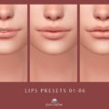 sims 4 lips presets for female