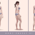 sims 4 female body preset