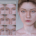 sims 4 full body freckles cc