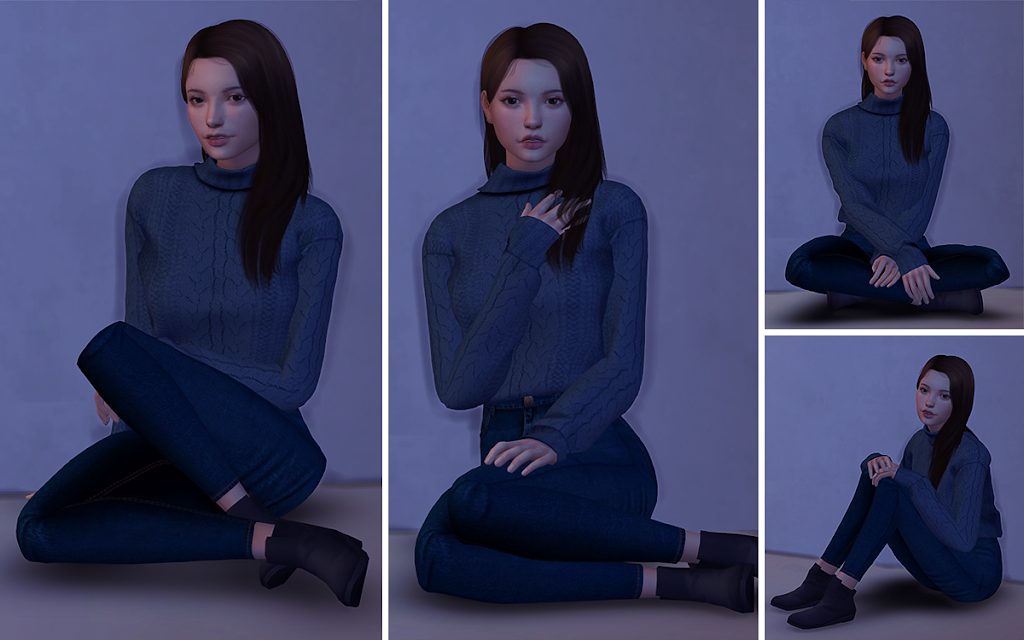 Sitting Pose - A 3D model collection by JRAGIC - Sketchfab