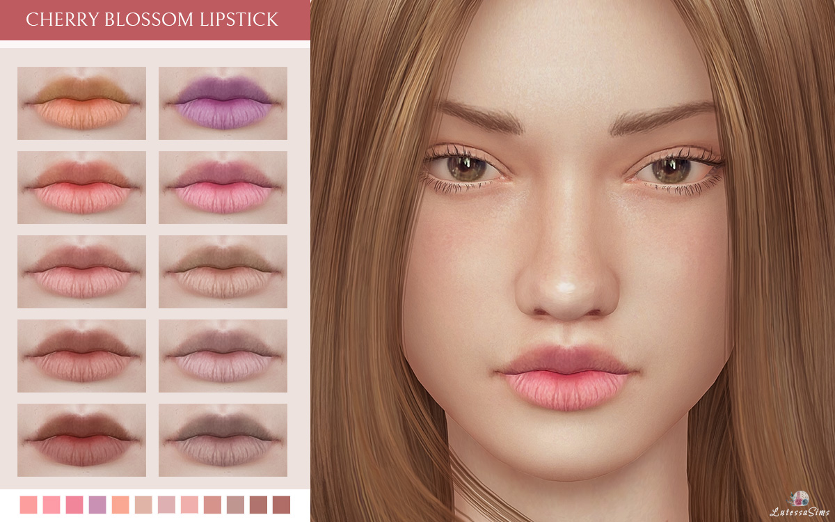 lipstick for sims 4