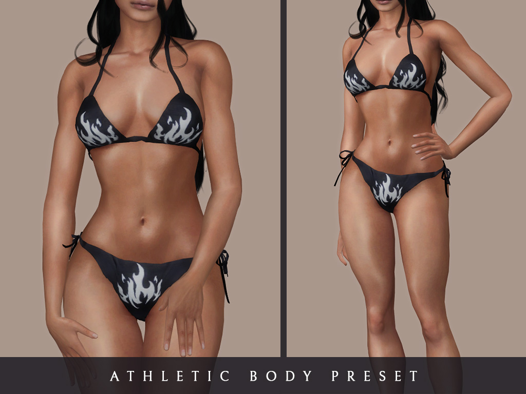 relaistic female body sims 4 mod