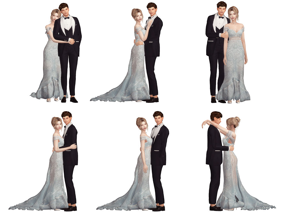 Wedding ceremony (Pose Pack) - The Sims 4 Catalog