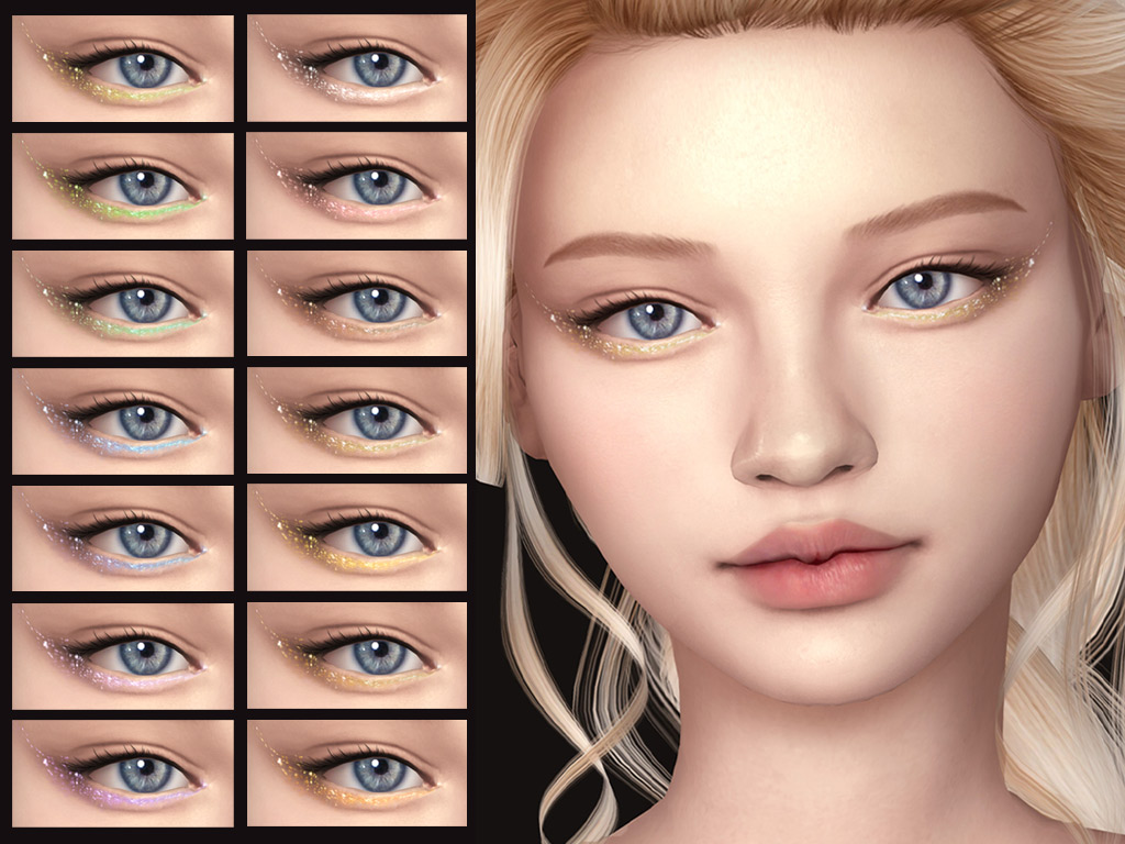 sims 4 glitter eyeshadow