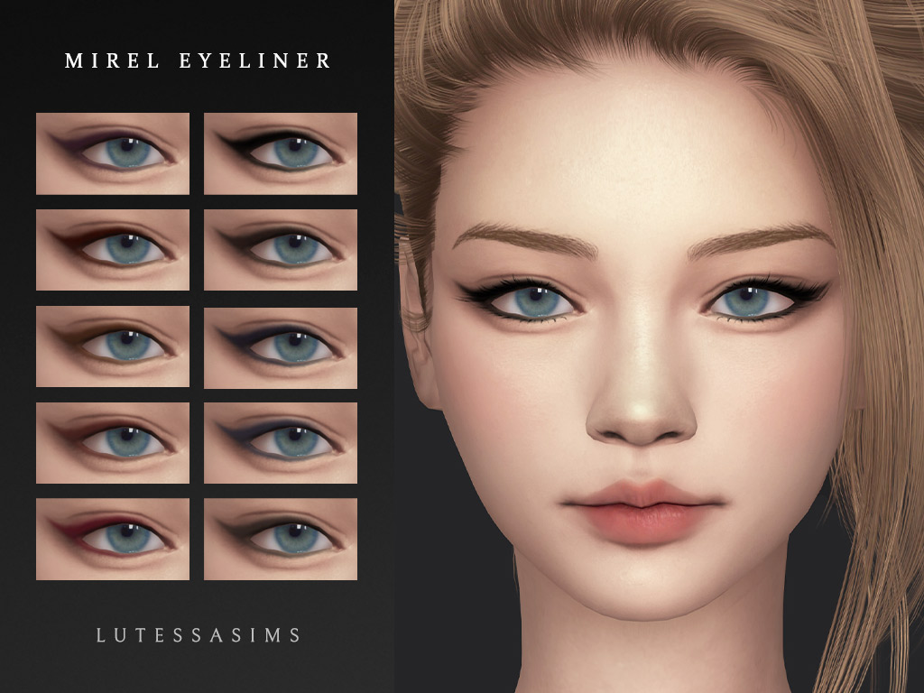 sims 4 cat eyeliner cc