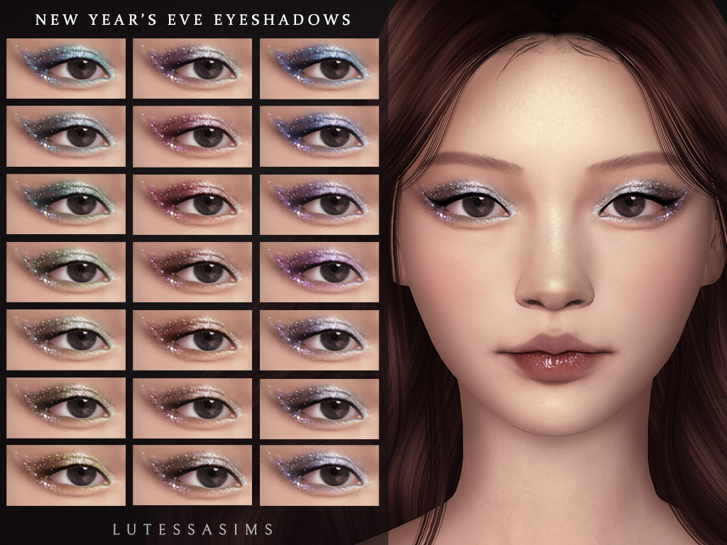 sims 4 new year's eve eyeshadows