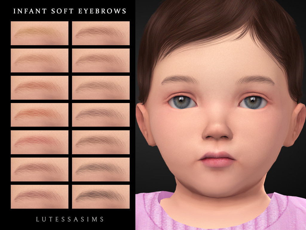 sims 4 eyebrows for infants and toddlers