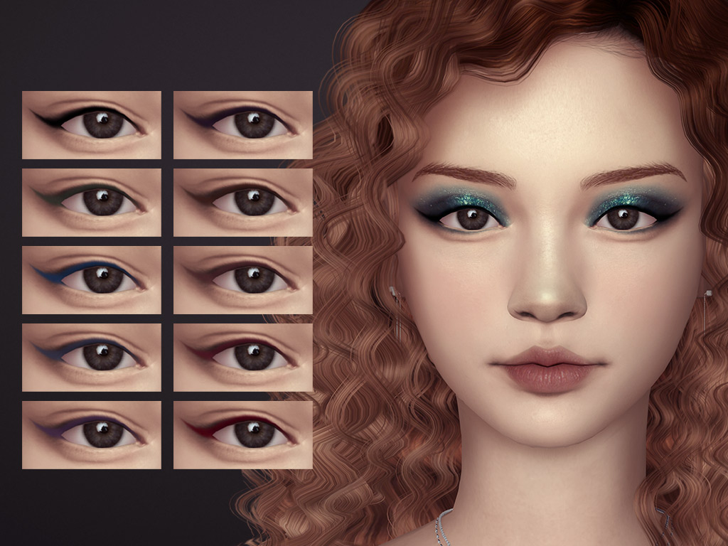 sims 4 thin eyeliner cc