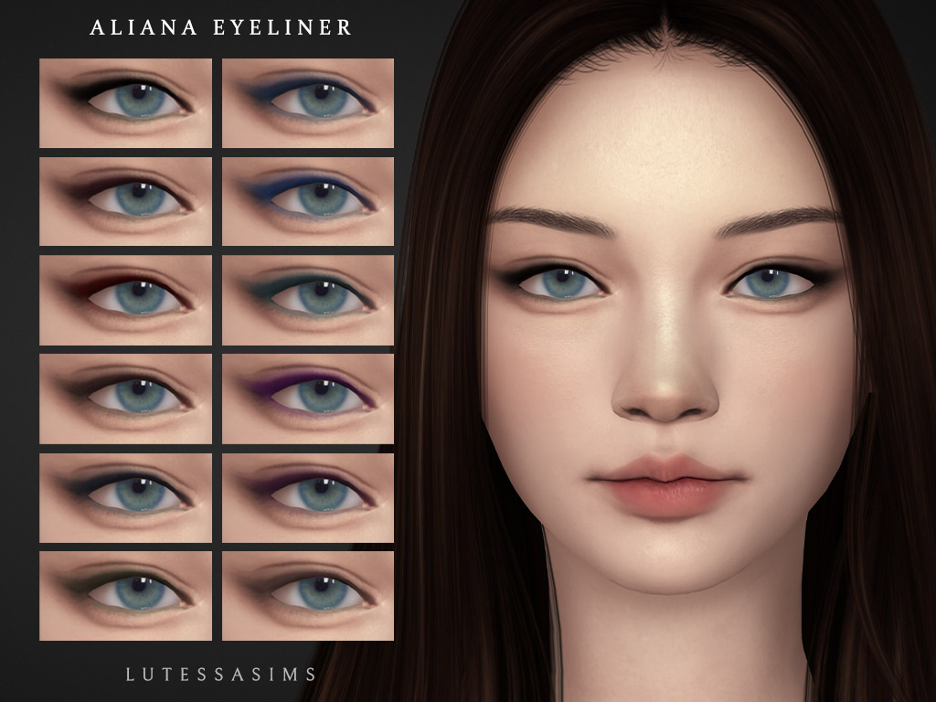 sims 4 smokey eyeliner cc
