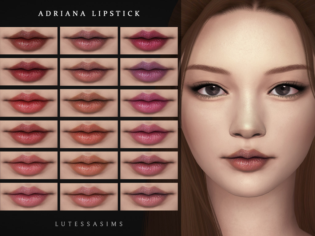 sims 4 elegant lipstick cc