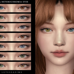 sims 4 heterochromia eyes cc