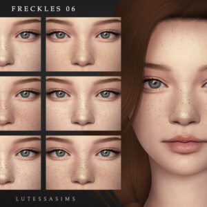 sims 4 face freckles cc