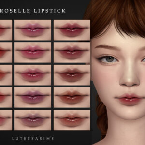 sims 4 glossy lipstick cc